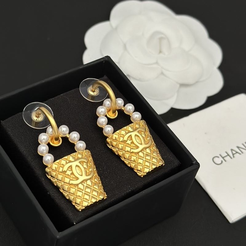 Ch*el earrings